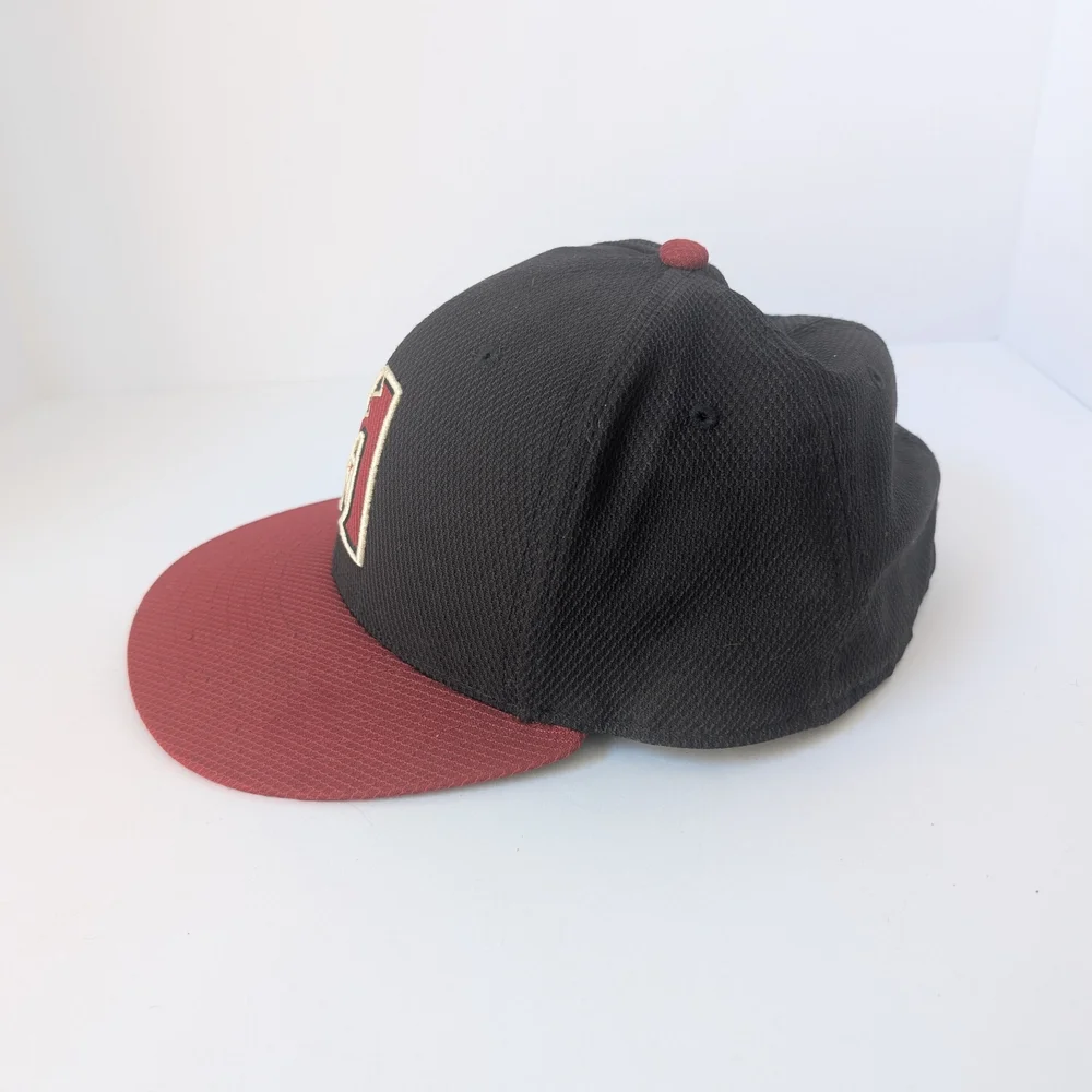 Arizona Diamondbacks New Era Black and Red Baseball Cap 7 5/8